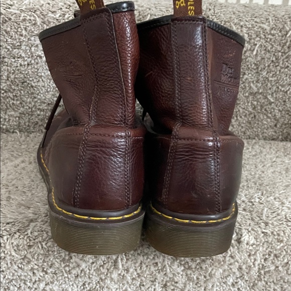 Dr. Martens 1460 WarmWair Dark Brown Lace-Up Boots - Picture 8 of 13